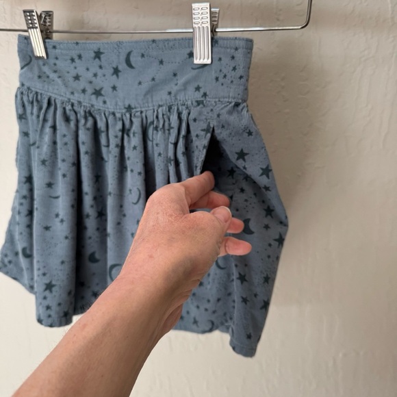 STELLA MCCARTNEY Kids Moon and Stars Corduroy Skirt Blue Size 5 - Picture 9 of 16